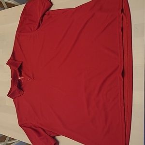 LIKE NEW RED KAP 1923 Red Activewear Polo with Sleeve Pocket